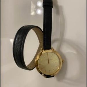 Michael kors double strap watch